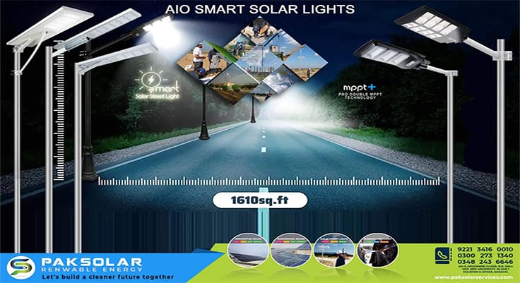 best solar smart street lights price in Karachi Pakistan